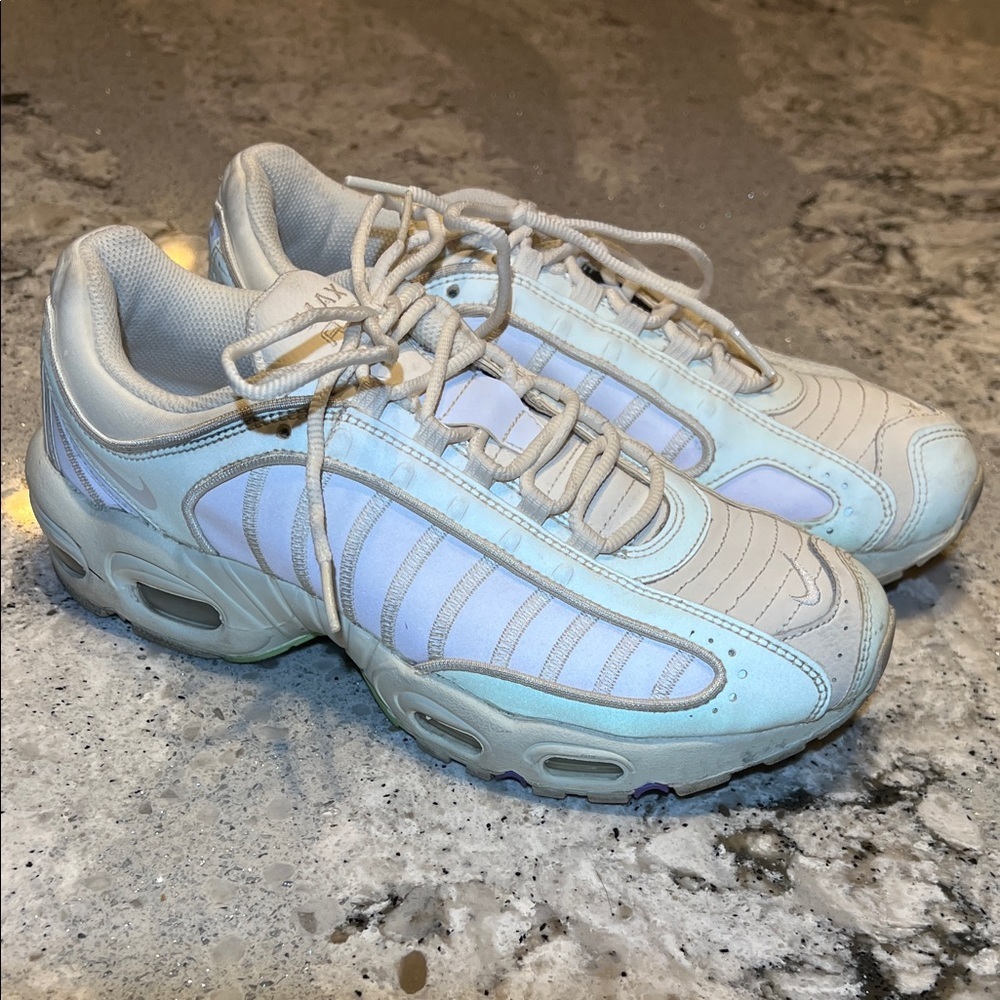 Nike Air Max Tailwind 4 '99 SP "Sail" White Reflective Athletic Shoes Size 7 - Picture 10 of 11